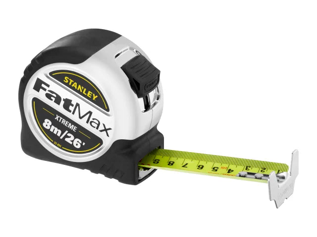 STANLEY 8 METRE FAT MAX PRO MEASURING TAPE - Woodworkers.ie -