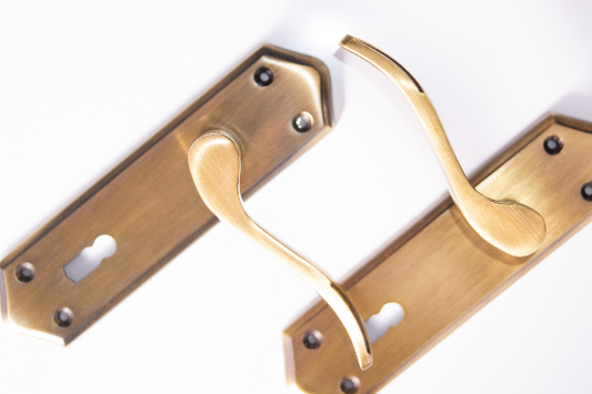 Sonnato Torino Bronze  Lever Handle (Mahogany) - Woodworkers.ie -
