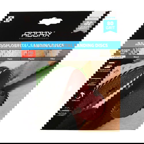 TIMCO 150MM ORBITAL SANDING DISCS P80 - Woodworkers.ie -