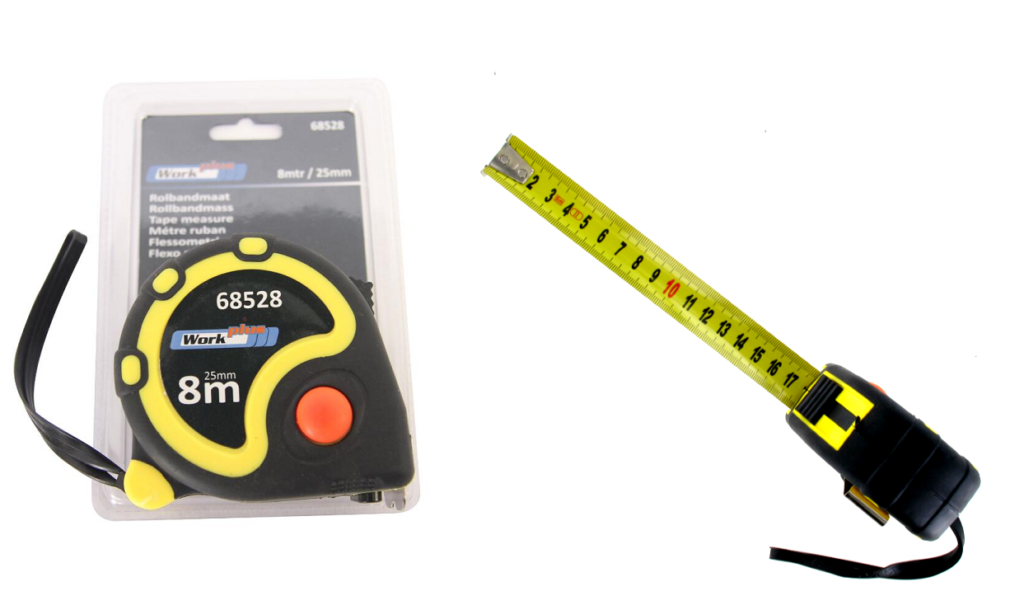 TAPE MEASURE 8MT X 25MM