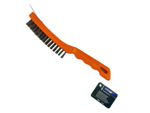 STEEL WIRE BRUSH WITH SCRAPER 240MM X 40MM