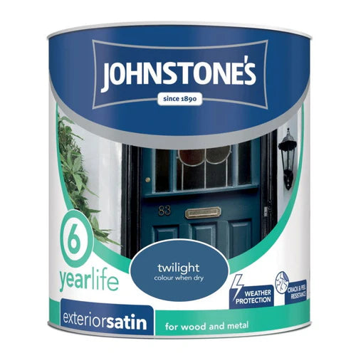 JOHNSTONE'S EXTERIOR SATIN NATURAL SAGE (6 Variants Available )