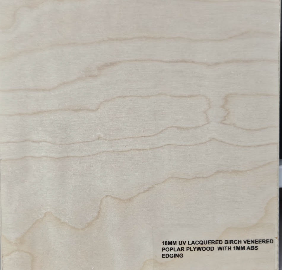 Ven Poplar Ply Birch Veneered Uv Lacquered 2 Sides 2440 X 1220 X 18 mm