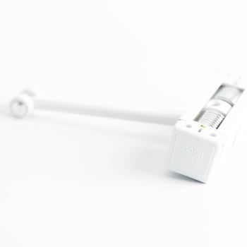 SURFACE MOUNTED DOOR CLOSER WHITE