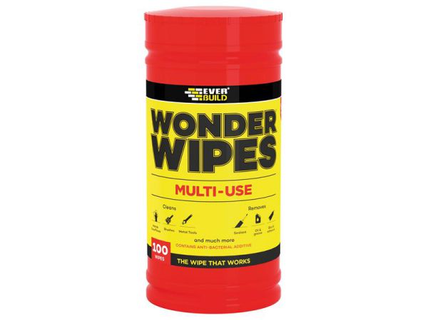 Wonder Wipes PK100 Trade Tube - Woodworkers.ie -