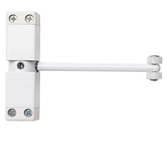 SURFACE MOUNTED DOOR CLOSER WHITE