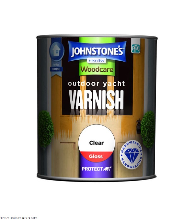 JOHNSTONE'S YACHT VARNISH 750ML