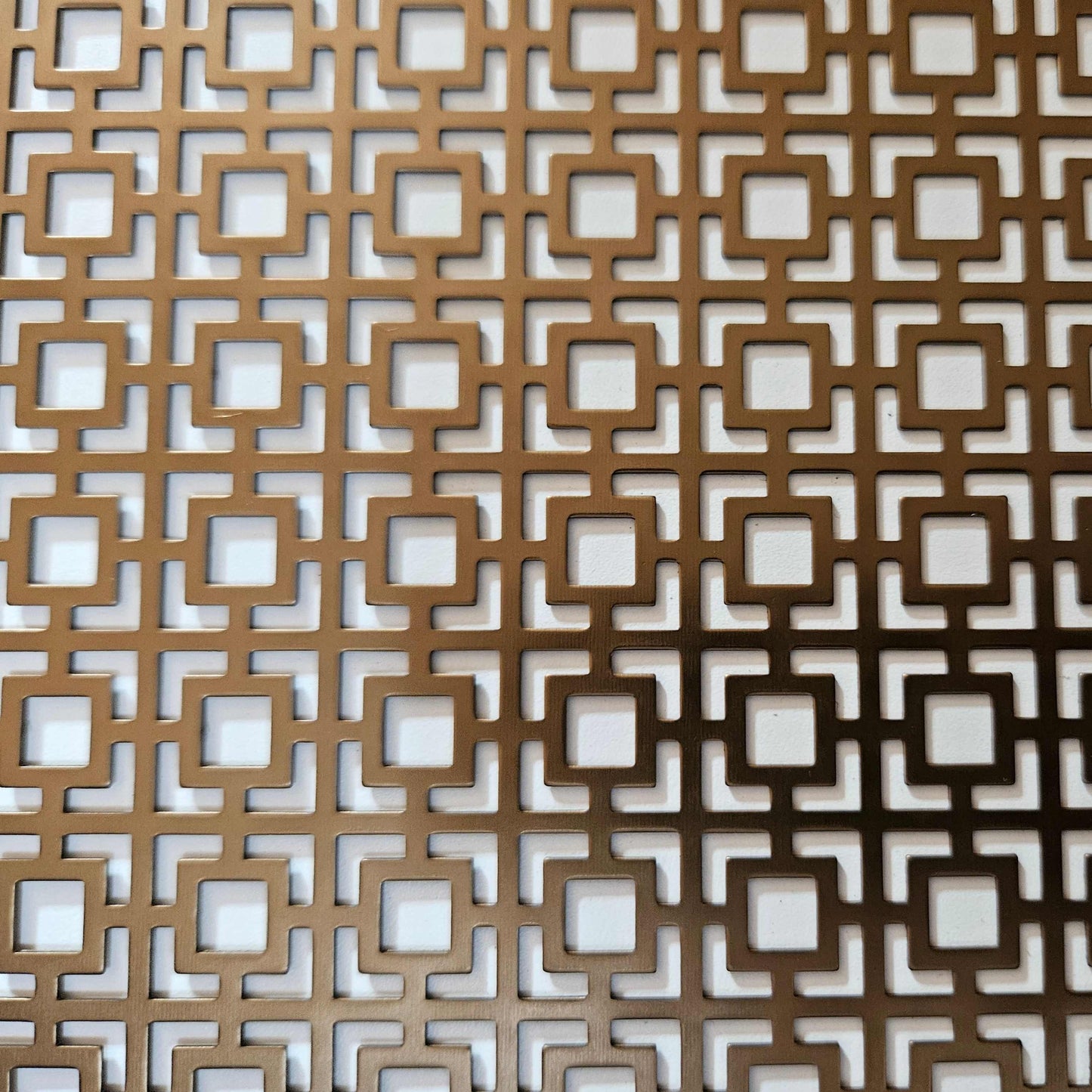 NO.5 MAZE PATTERN BRONZE ANODISED
