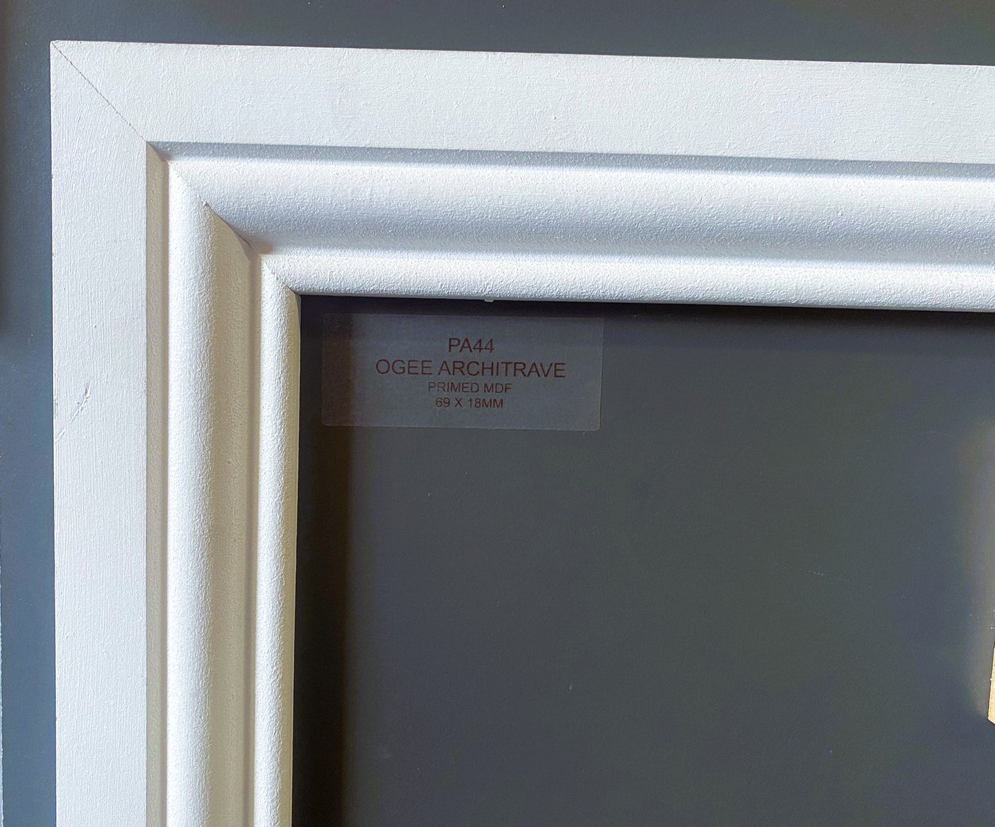 Primed MDF Ogee Architrave 69 X 18 X 4.4Mt Length