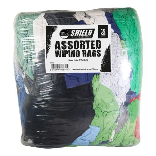 SHIELD ASSORTED WIPING RAGS