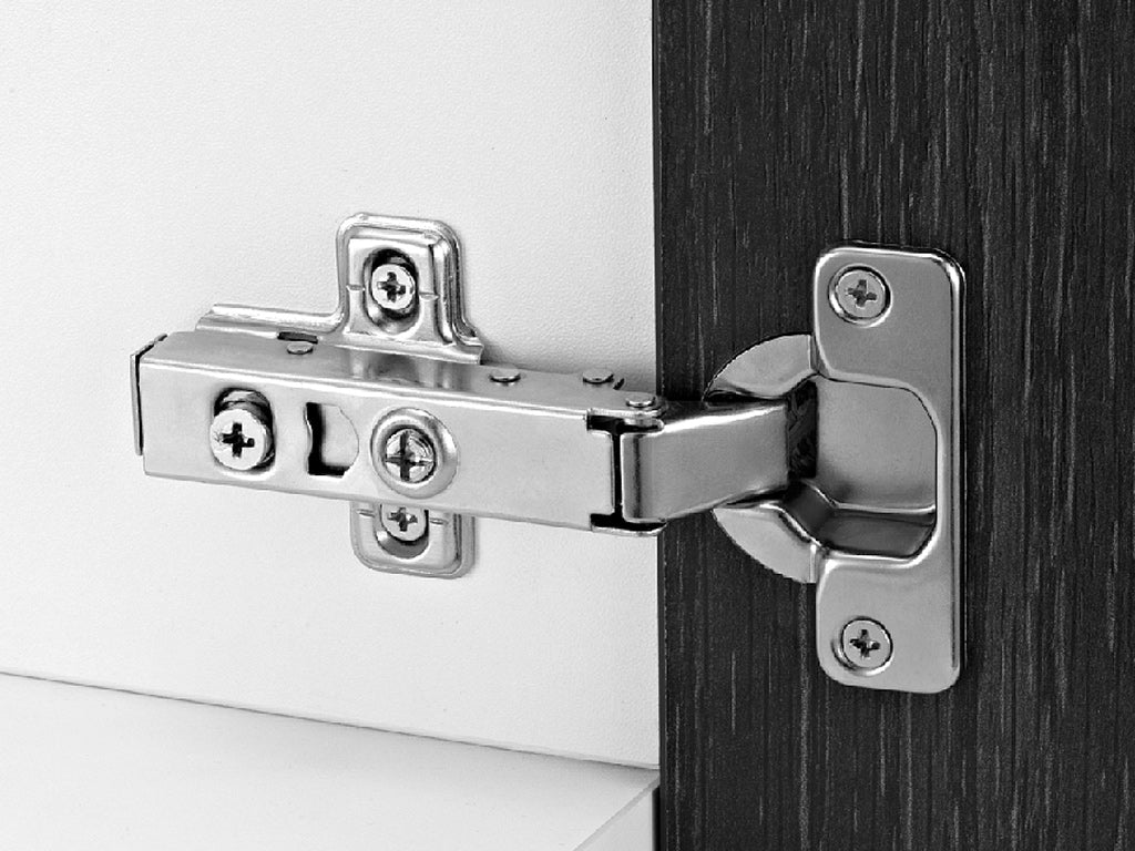 NEY 35MM SOFT CLOSE HINGE 110 ° WITH CLIP ON PLATES PER PAIR