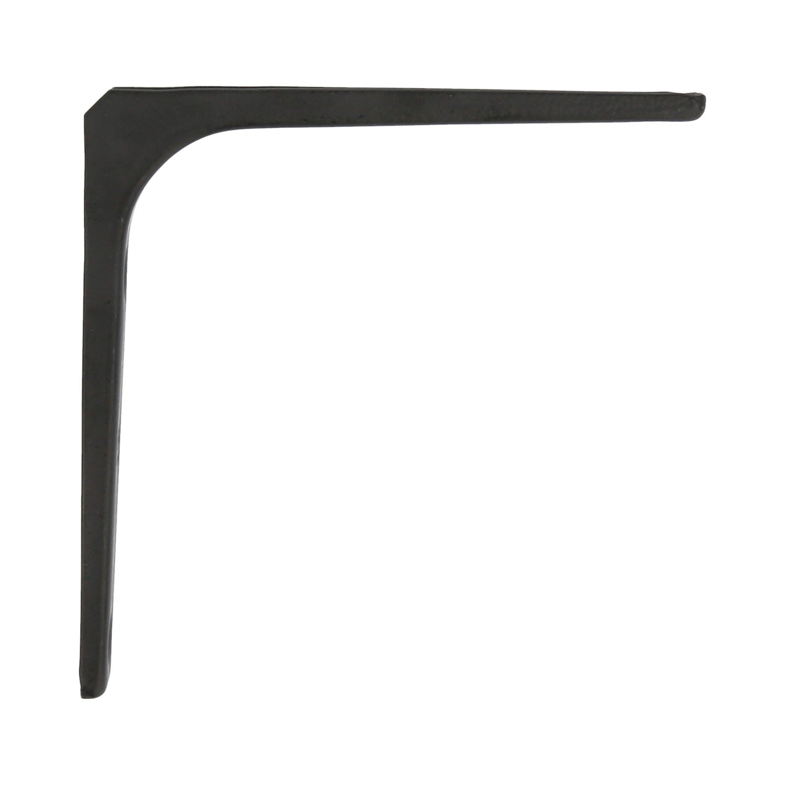 125 X 125 BLACK SHELF BRACKET