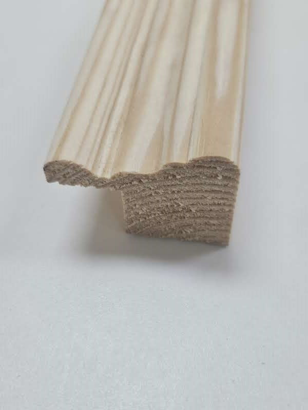 18mm X 18mm  REBATED DADO RED DEAL 45mm X 33mm X 2.4mt