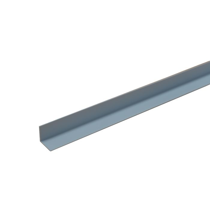 SATIN GREY PVC ANGLE 20 x 20 x 2.5m