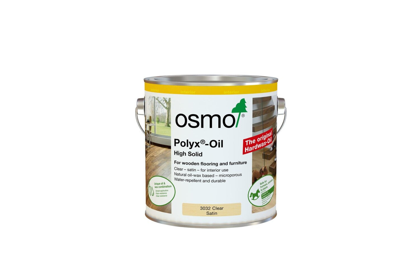 OSMO POLYX CLEAR  SATIIN  750ML