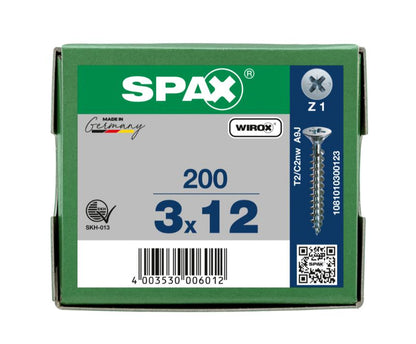 Spax Chipboard Screws (76 Variants Available )