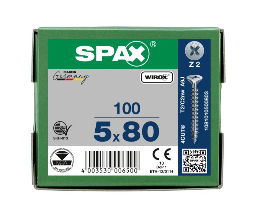Spax Chipboard Screws (76 Variants Available )