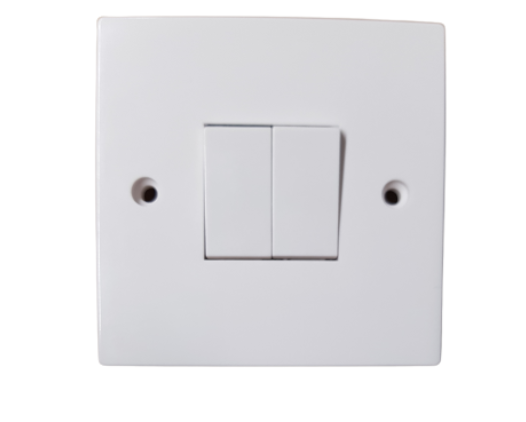 2 GANG 2 WAY SWITCH - Woodworkers.ie - 