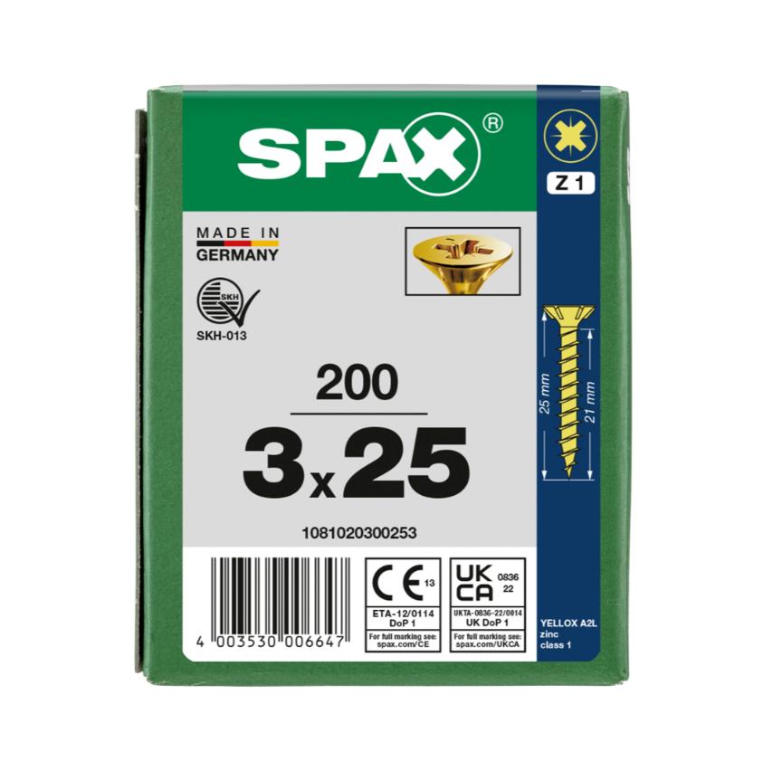 Spax Chipboard Screws (76 Variants Available )