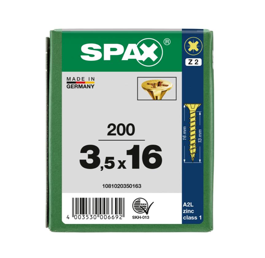 Spax Chipboard Screws (76 Variants Available )