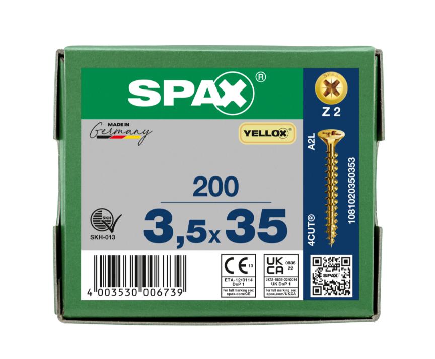 Spax Chipboard Screws (76 Variants Available )