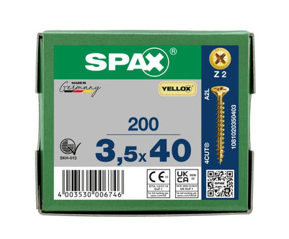Spax Chipboard Screws (76 Variants Available )