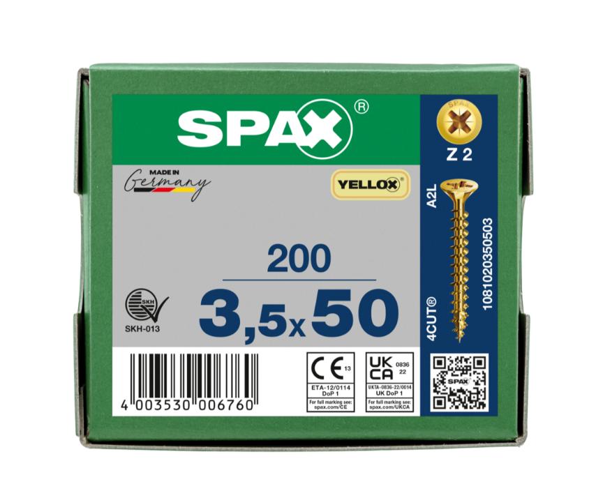 Spax Chipboard Screws (76 Variants Available )