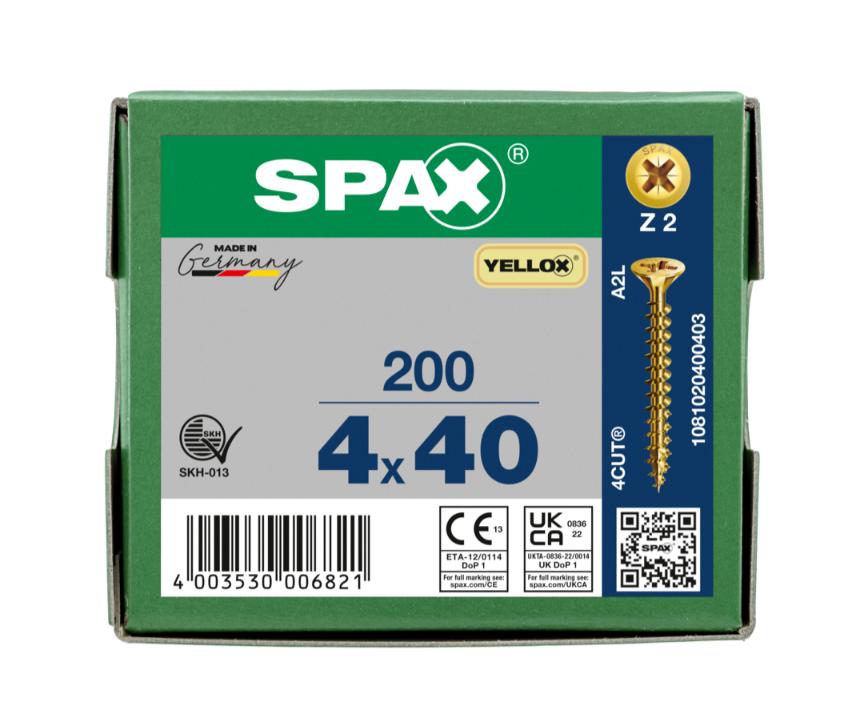 Spax Chipboard Screws (76 Variants Available )