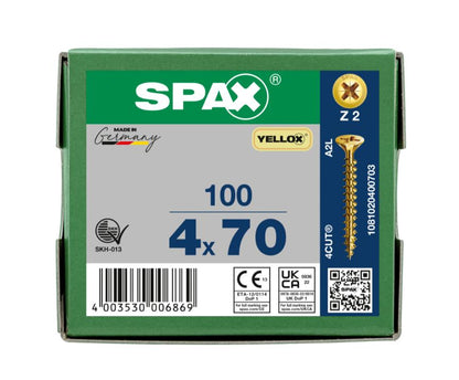 Spax Chipboard Screws (76 Variants Available )