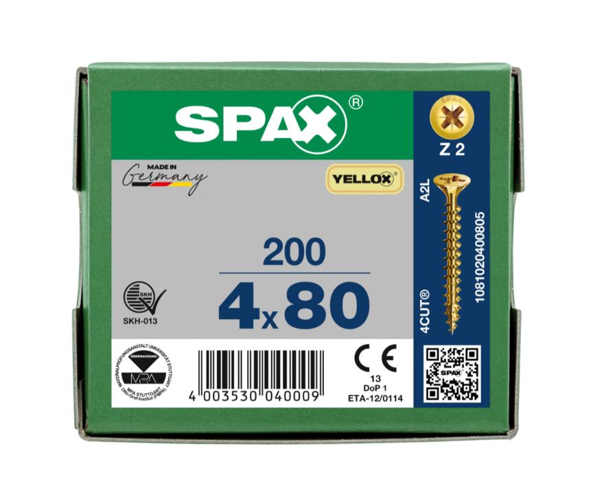 Spax Chipboard Screws (76 Variants Available )
