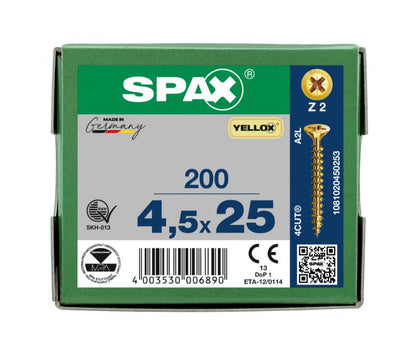 Spax Chipboard Screws (76 Variants Available )