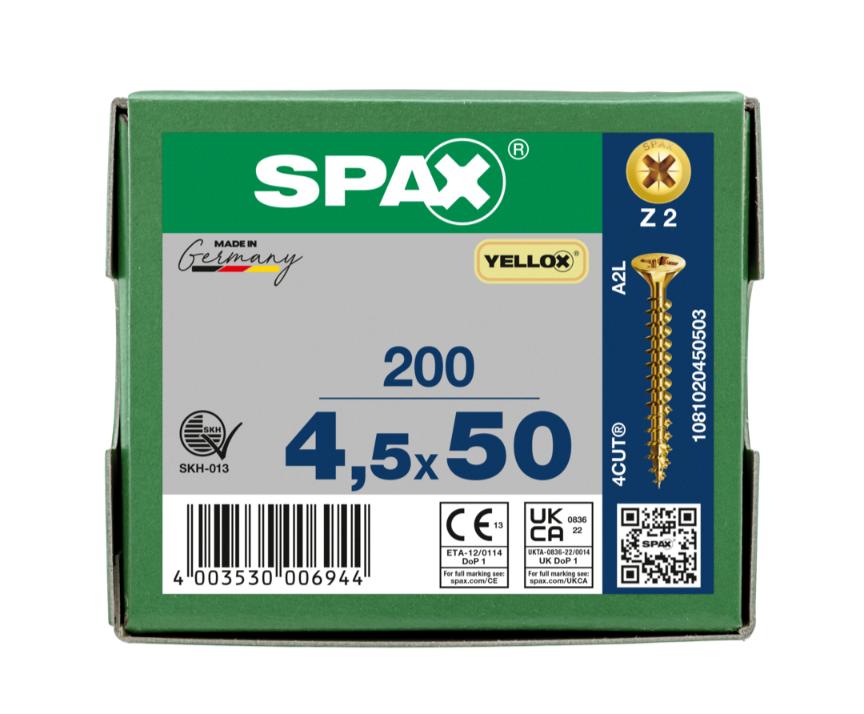Spax Chipboard Screws (76 Variants Available )