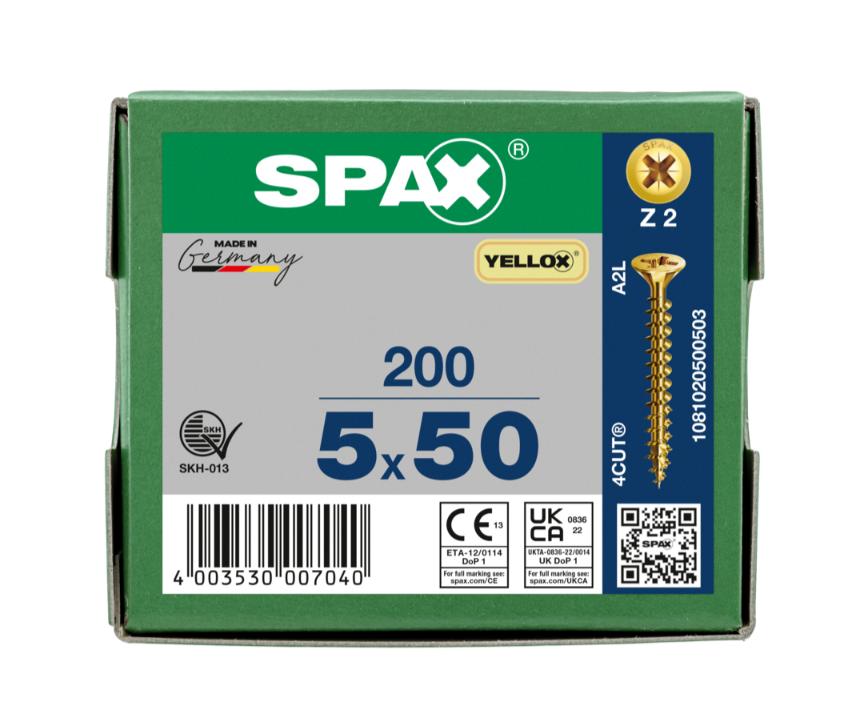 Spax Chipboard Screws (76 Variants Available )