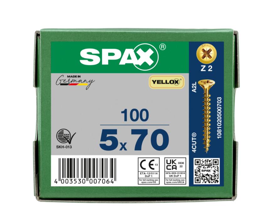 Spax Chipboard Screws (76 Variants Available )