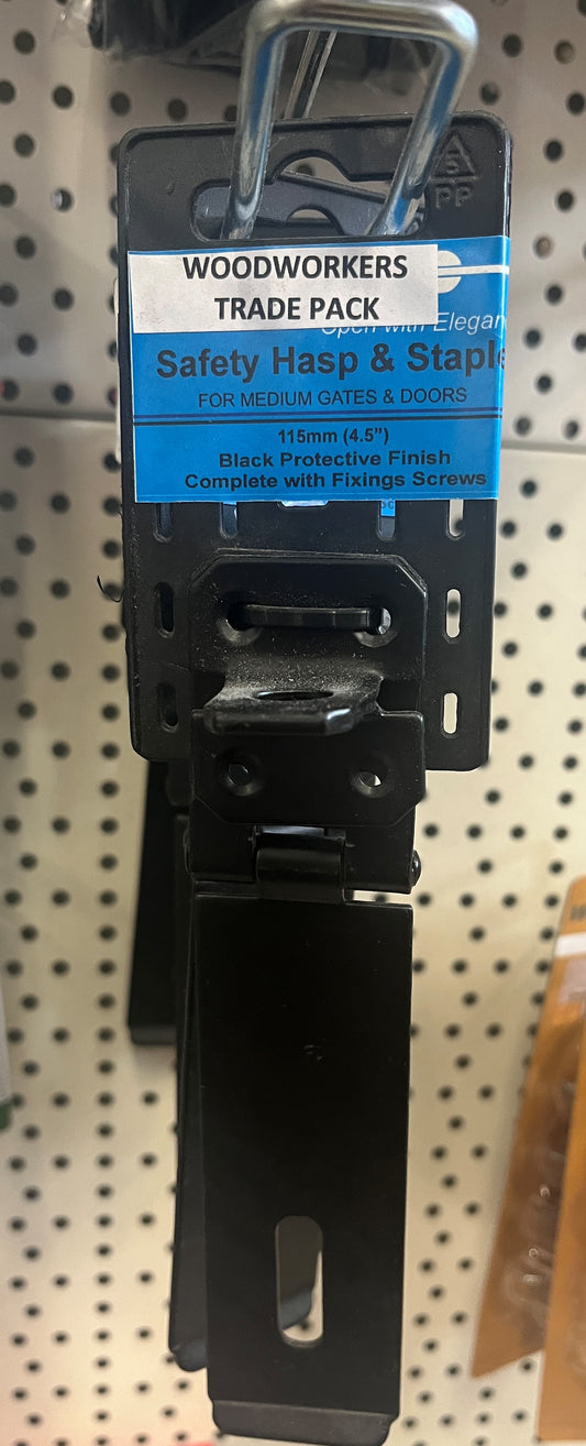 CARA 4 1/2" B.J HASP & STAPLE