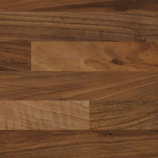 4120 X 600 X 38mm STD SQ LIGHT WALNUT - Woodworkers.ie - 