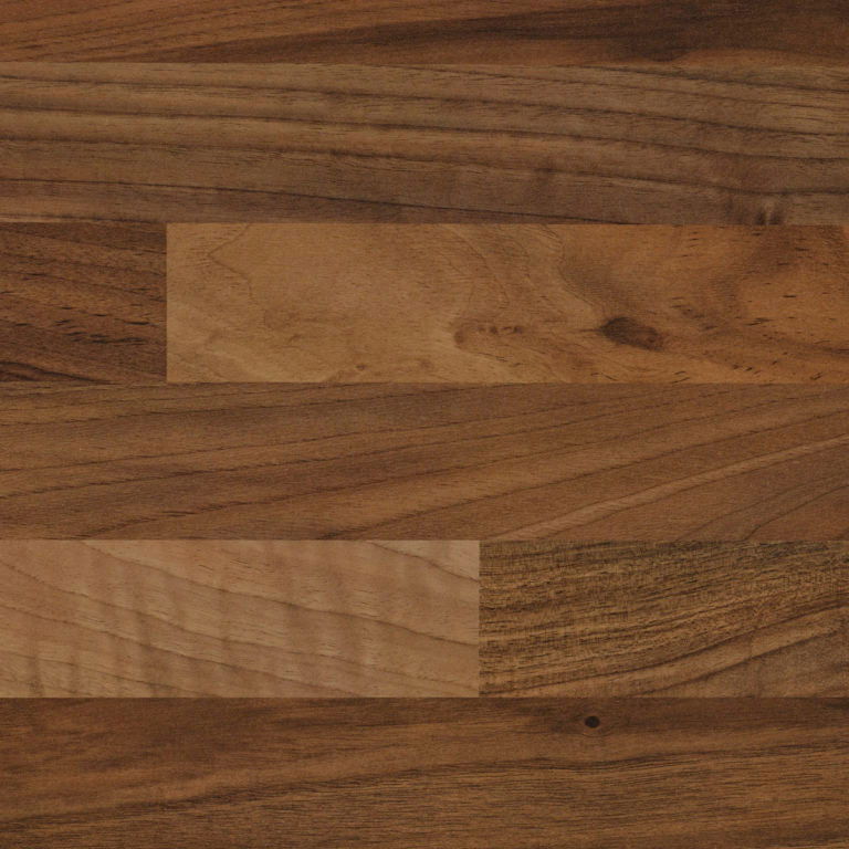 4120 X 900 X 38mm PEN SQ LIGHT WALNUT - Woodworkers.ie - 