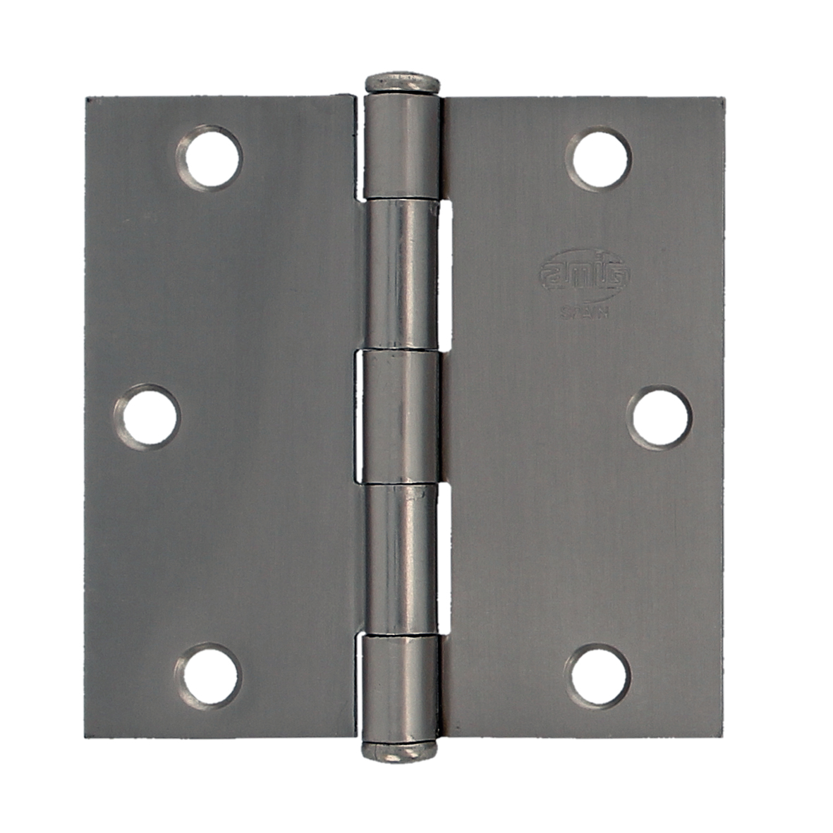 4 X 4 HINGE SATIN NICKEL (1010) - Woodworkers.ie - 