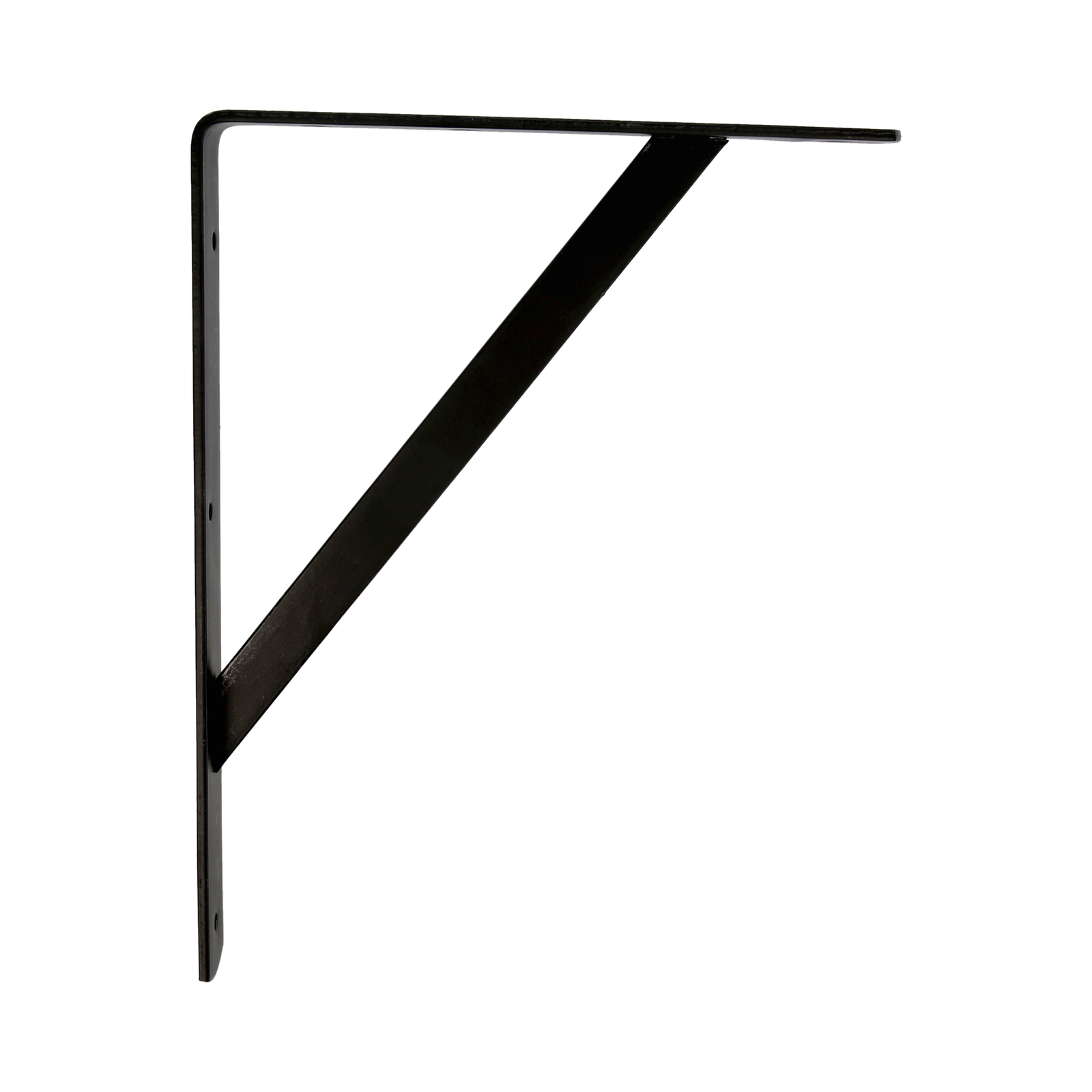500 X 325 BLACK SHELF BRACKET