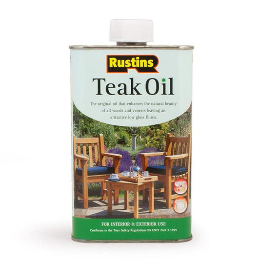 RUSTINS TEAK OIL 500ML