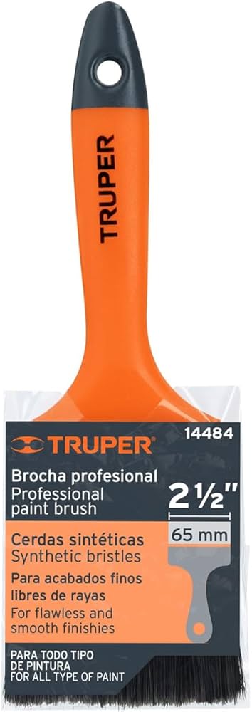 TRUPER PLASTIC HANDLE PAINT BRUSH