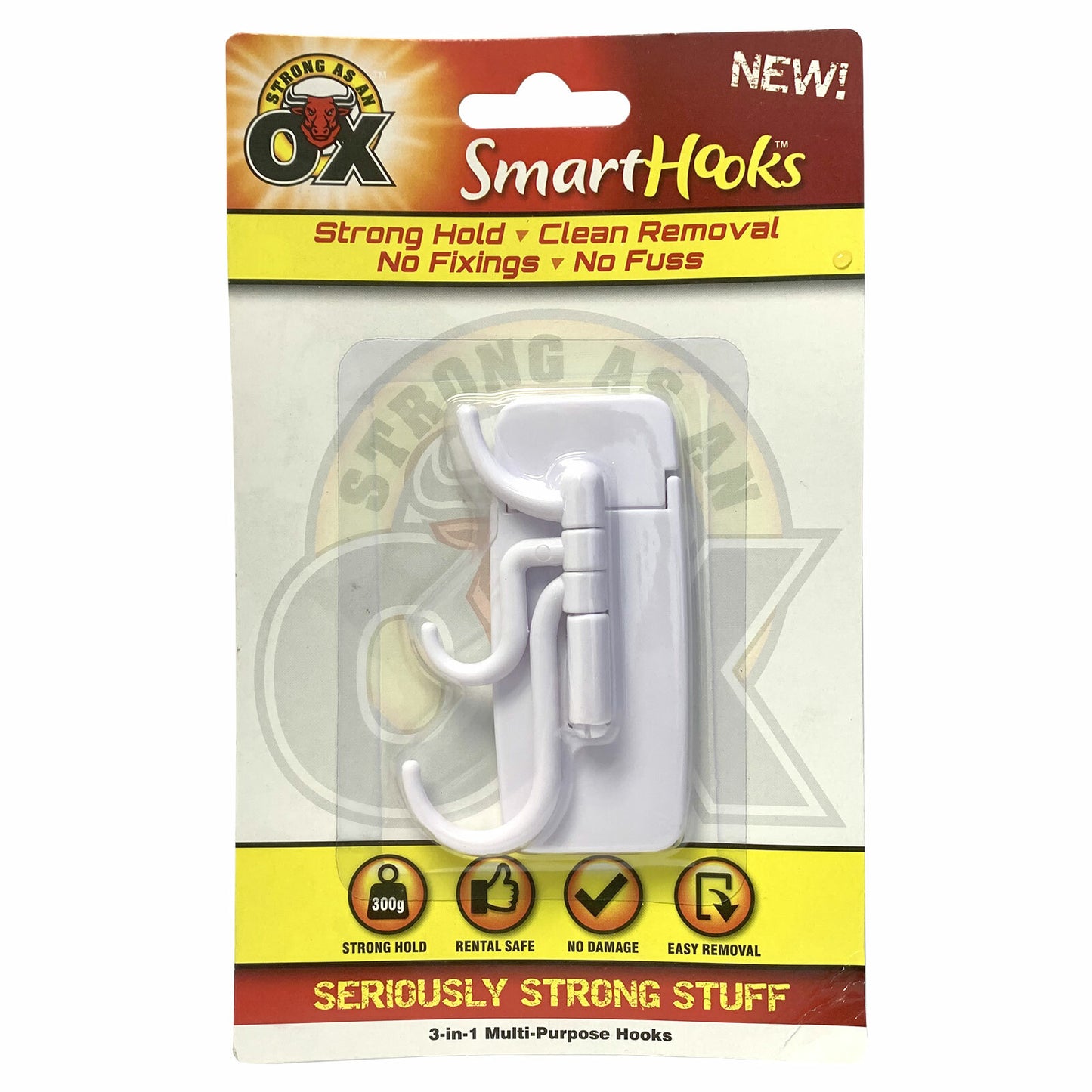 REMOVABLE SMART HOOK  ( 10 Variants Available )