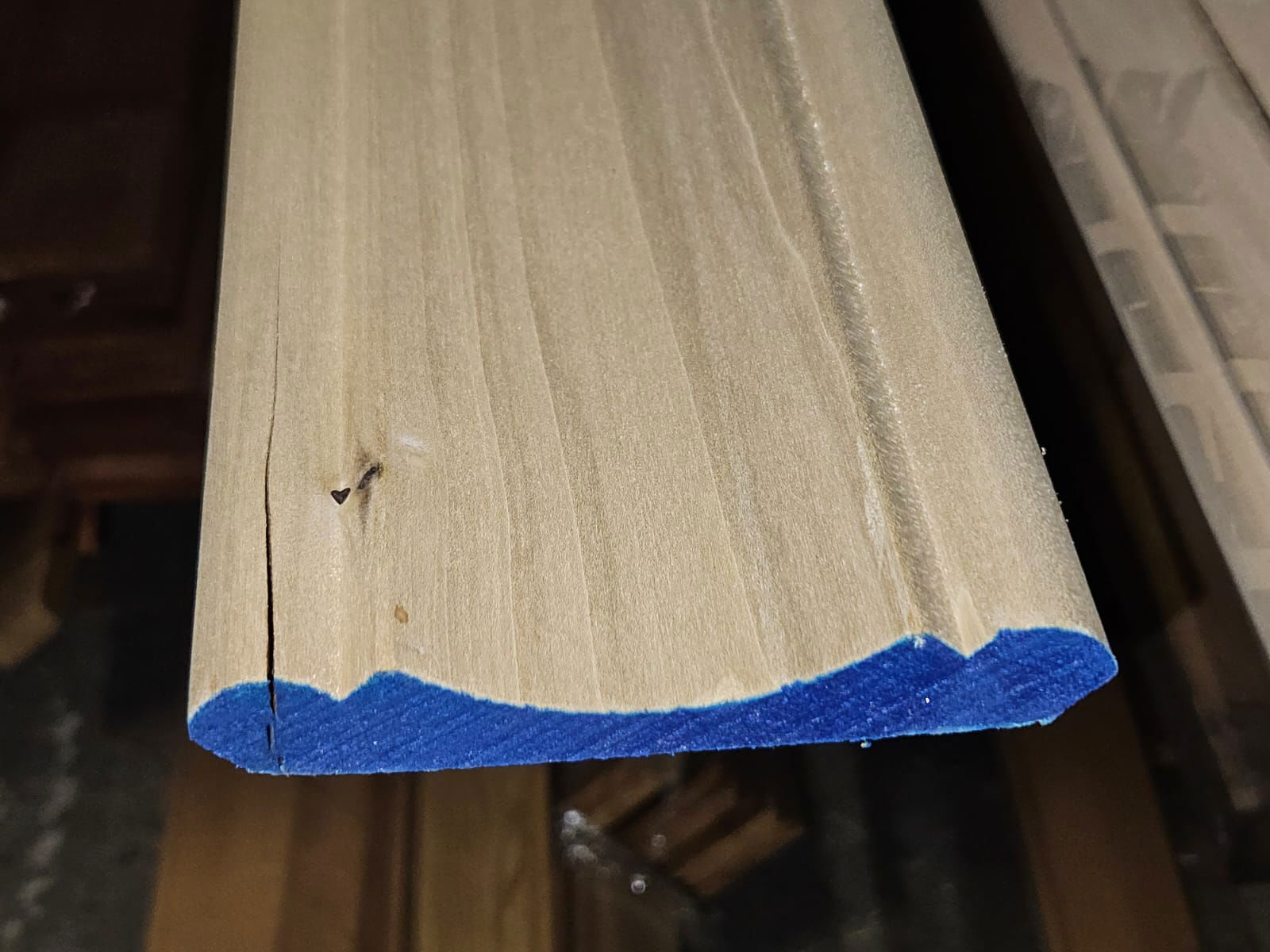 5" POPLAR COVING 120 x 20 -PRICE PER 4.85MT