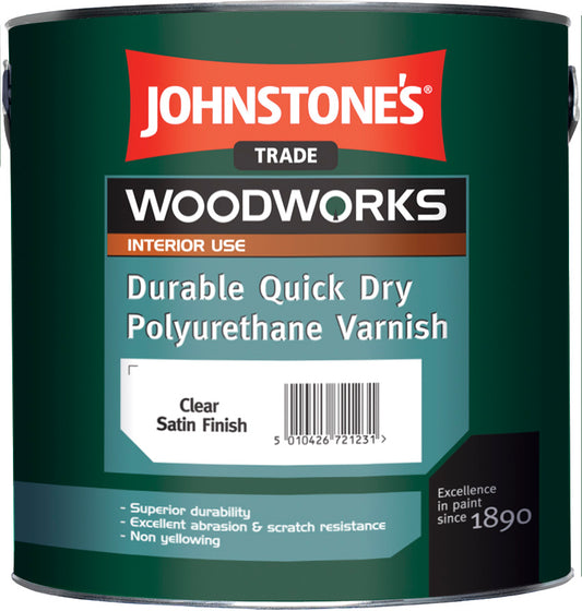 WOODWORKS QUICK DRY. VARNISH SATIN  750ML
