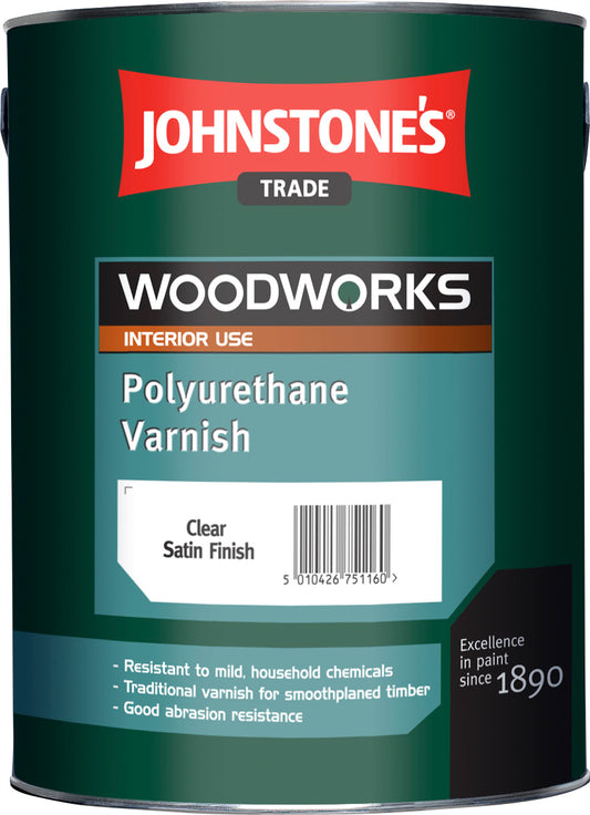 WOODWORKS POLY VARNISH SATIN   2.5LT