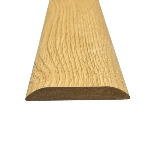 60MM COVER STRIP OAK/WALNUT MDF ( 3 VARIANTS)