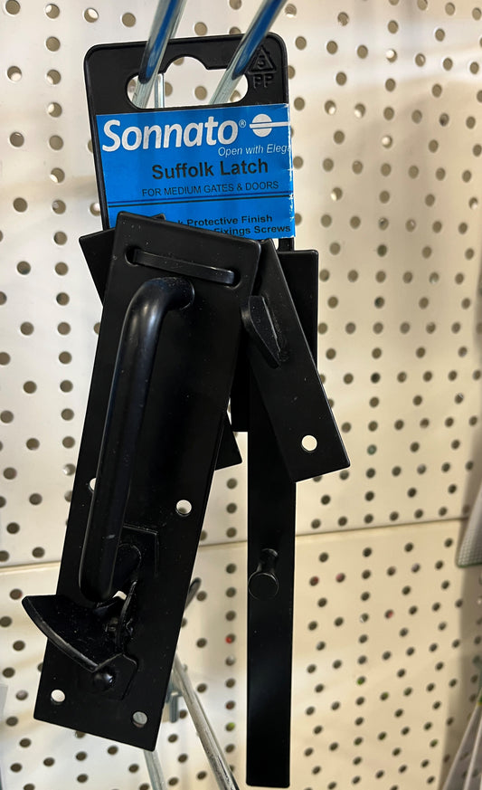 75MM   SAFETY HASP&STAPLE  BLACK