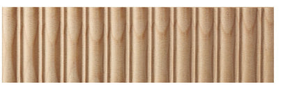 DECORATIVE REEDED STRIP 100MM  X 2440MM