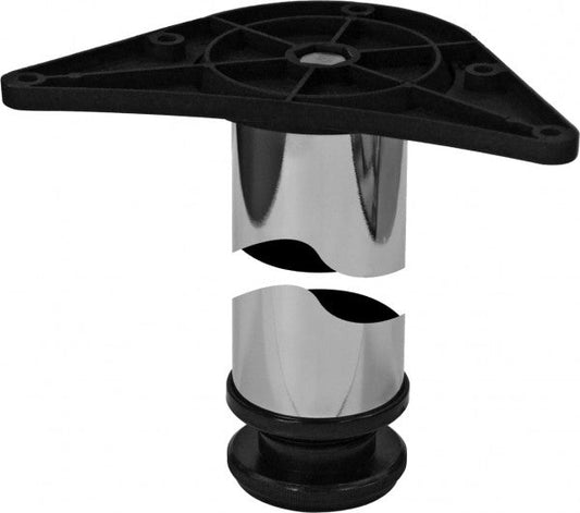870mm X 60mm Chrome Leg - Woodworkers.ie - 