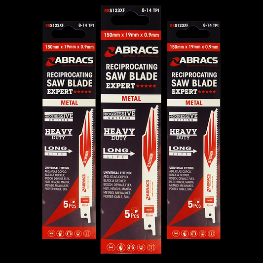ABRACS RECIPROCATING BLADES METAL  150x19 - Woodworkers.ie - 